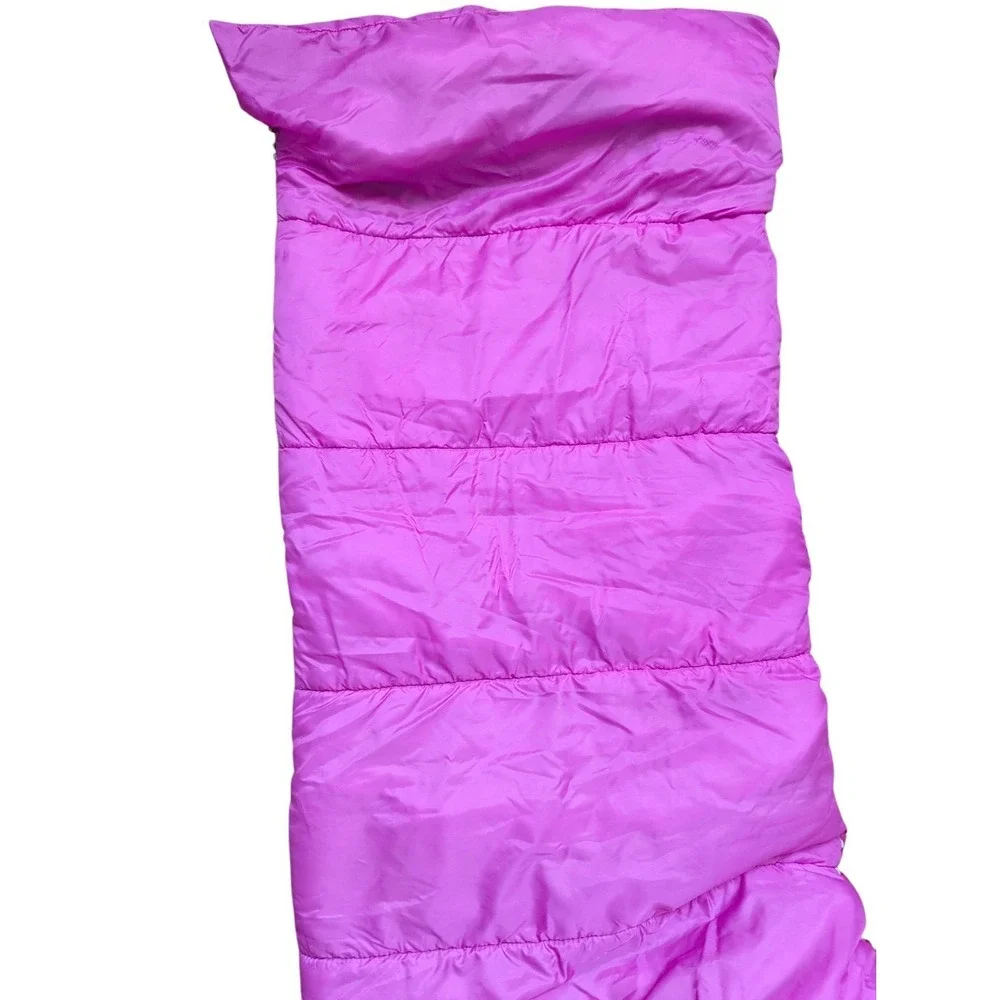 Hello Kitty Sanrio Sleeping Bag Hair Bows Pink Polka Dot Border 2014